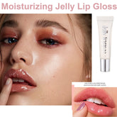 Rosarden Hydrating Lip Gloss - Plumping Lip Gloss - Waterproof & Long Lasting Glossy Lip Gloss - Non-Sticky Shiny Lightening Lip Gloss - Moisturizing Juicy Lip Gloss for Woman (Clear)